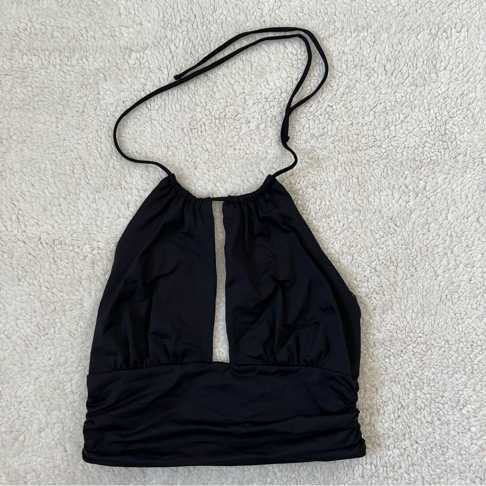 Dynamite Cut Out Halter Neck Top - Picture 2 of 9